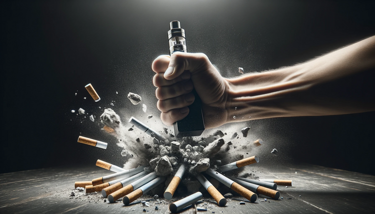 Arrêter la cigarette avec la vape?