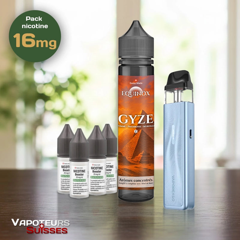 Laden Sie das Bild in Galerie -Viewer, Pack débutant 11 - 16mg - Embout Plat - Fruitée