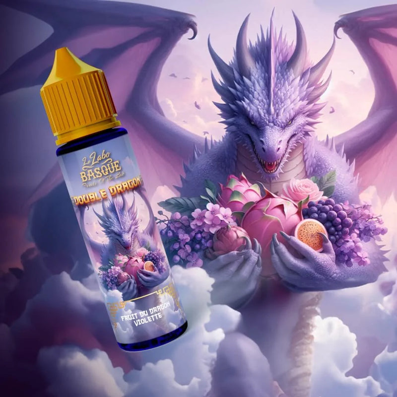 Laden Sie das Bild in Galerie -Viewer, E-Liquid | Double Dragon "Drachenfrucht & Veilchen" 50ml