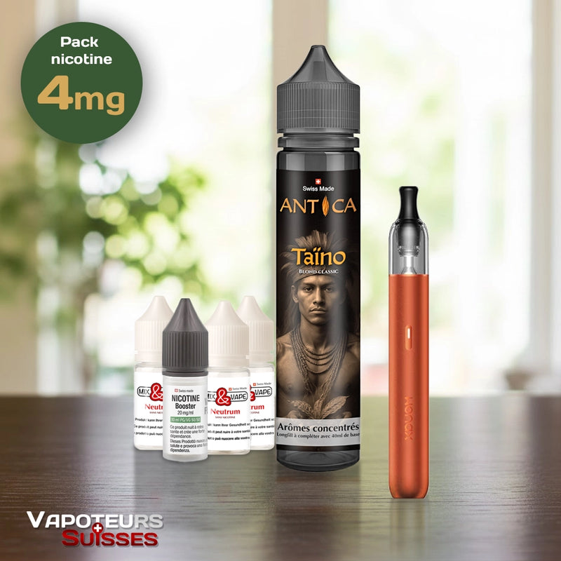 Laden Sie das Bild in Galerie -Viewer, Pack débutant 14 - 4mg - Embout Rond - Tabac