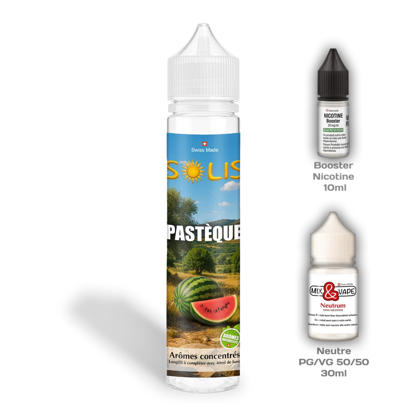 Load image into Gallery viewer, E-liquide Solis Pastèque - Vapoteurs Suisses