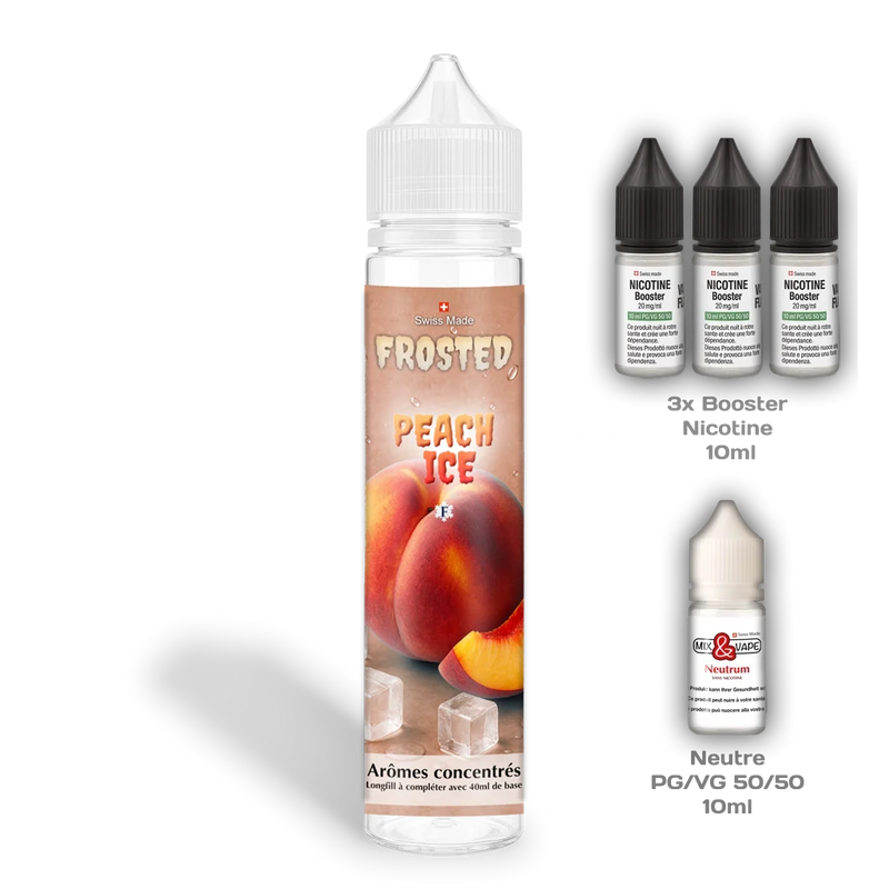 Load image into Gallery viewer, E-liquid | Frosted "Peach Ice"