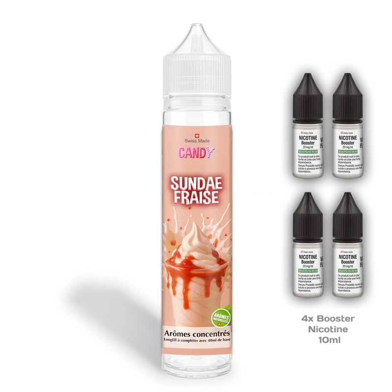 Load image into Gallery viewer, E-liquid | Candy "Strawberry Sundae"