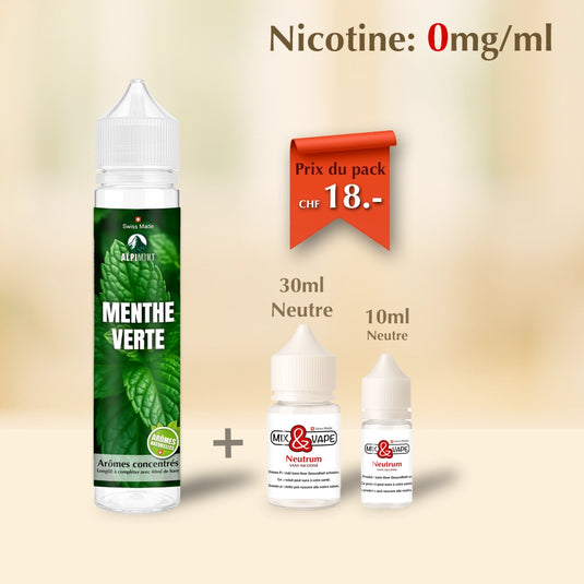 Longfill | Alpimint "Menthe Verte" - 10ml