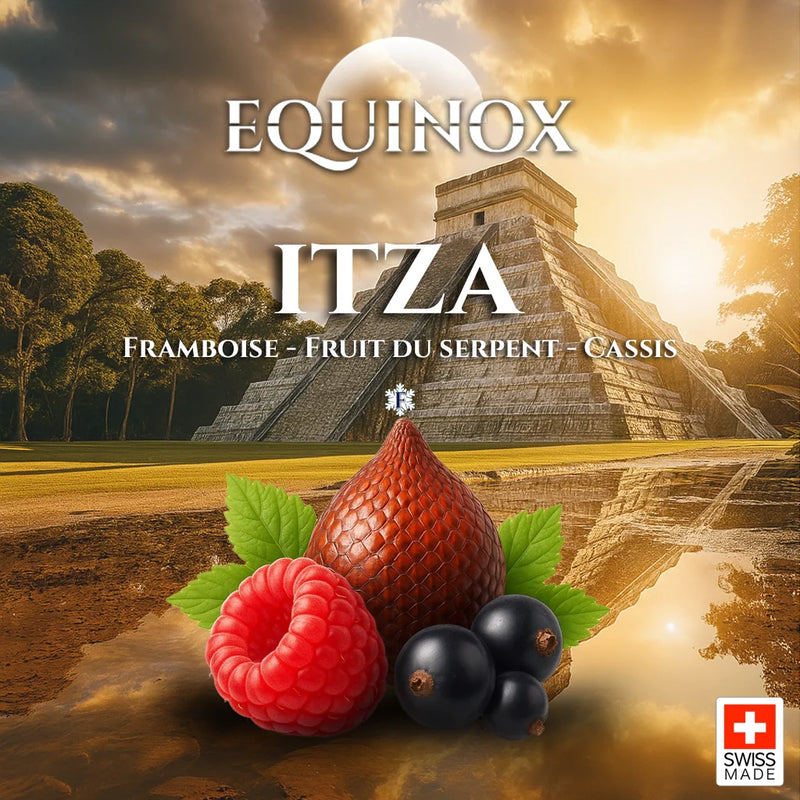 Laden Sie das Bild in Galerie -Viewer, E-liquide Equinox Itza - Vapoteurs Suisses