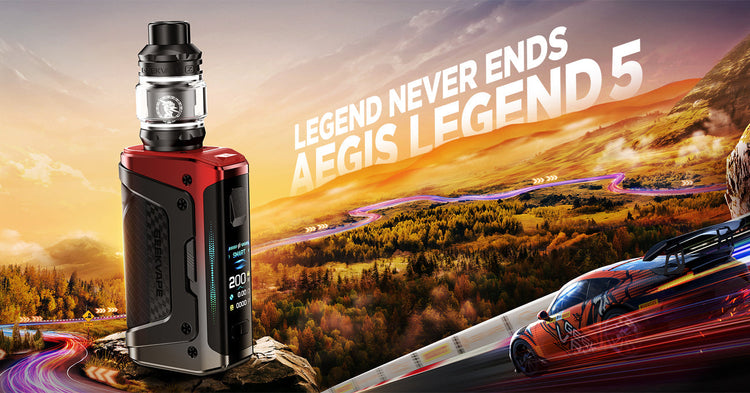 Le nouveau de chez Geekvape "Aegis Legend 5" Vapoteurs Suisses Le nouveau de chez Geekvape "Aegis Legend 5" Vapoteurs Suisses