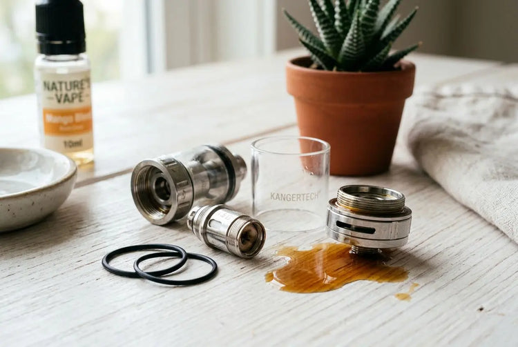 Pourquoi ma cigarette électronique fuit par le bas : solution