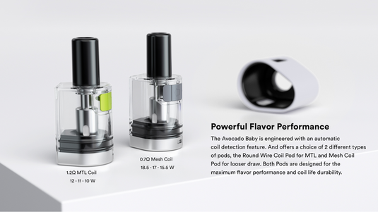 Avocado Baby Cartridge Vapoteurs Suisses Avocado Baby Cartridge Vapoteurs Suisses