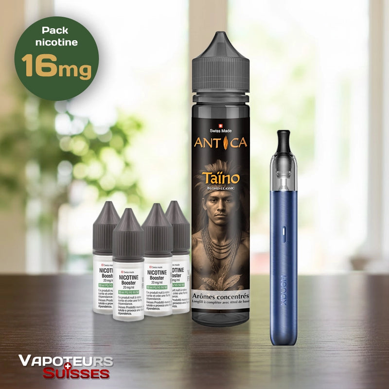 Laden Sie das Bild in Galerie -Viewer, Pack débutant 10 - 16mg - Embout Rond - Tabac
