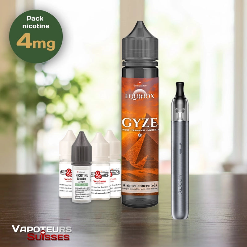 Laden Sie das Bild in Galerie -Viewer, Pack débutant 13 - 4mg - Embout Rond - Fruitée
