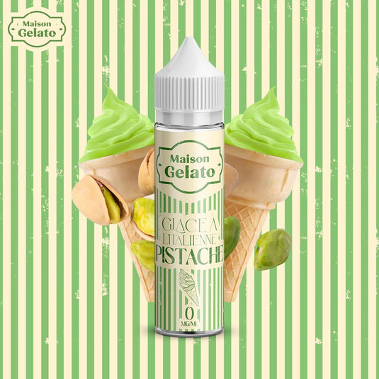 E-Liquid | Maison Gelato „Italienischer Pistazienstil“ 50 ml 
