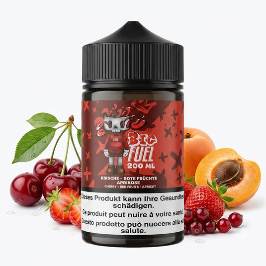 E-liquide | Big Fuel "Cerise Fruits Rouges Abricot" 200ml
