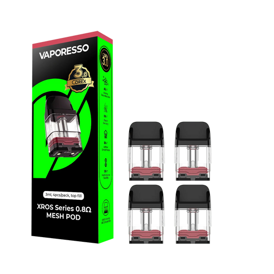 Cartouche XROS series (3.0) 3ml x4