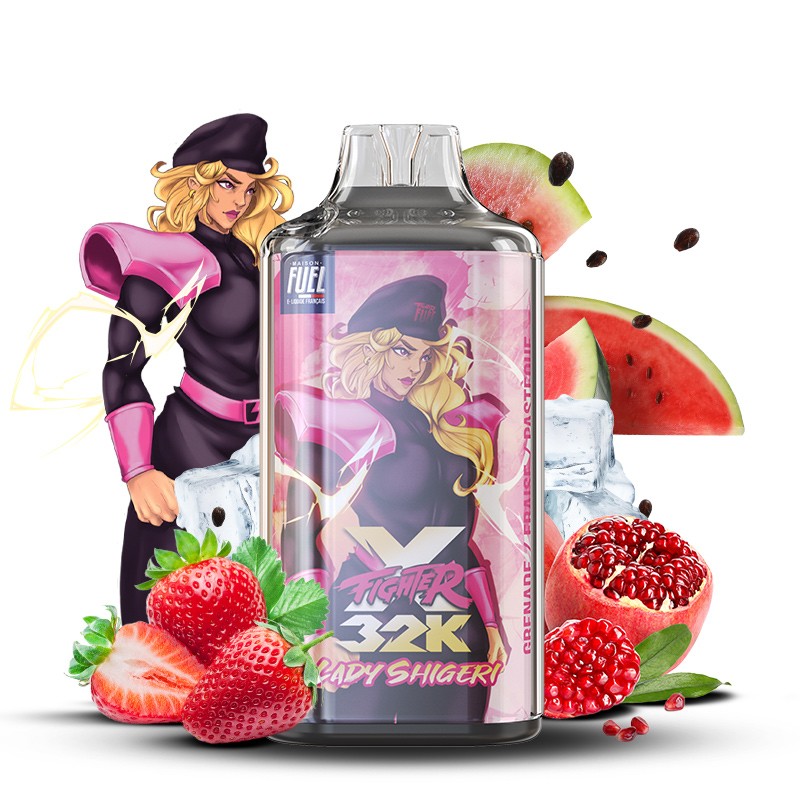 Chargez l'image dans la visionneuse de la galerie, Kit X Fighter 32K Lady Shigeri - Décor saveur - Vapoteurs Suisses
