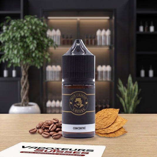Arôme DiY Don Cristo Coffee 30 ml - Vapoteurs Suisses