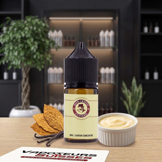 Arôme DiY Don Cristo Custard 30 ml - Vapoteurs Suisses