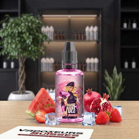 Arôme DiY Fighter Fuel Lady Shigeri 30 ml - Vapoteurs Suisses