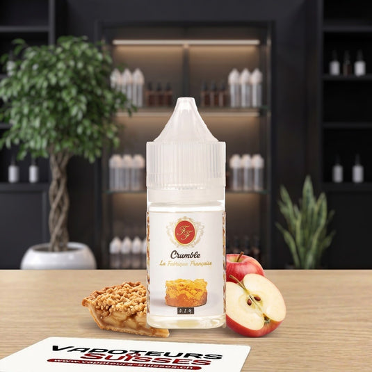 Arôme DiY La Fabrique Française Crumble 30 ml - Vapoteurs Suisses