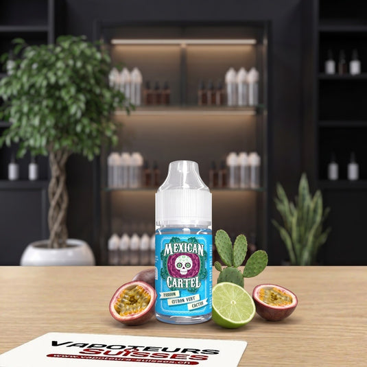 Arôme DiY Mexican Cartel Passion Citron Vert Cactus 10 ml - Vapoteurs Suisses