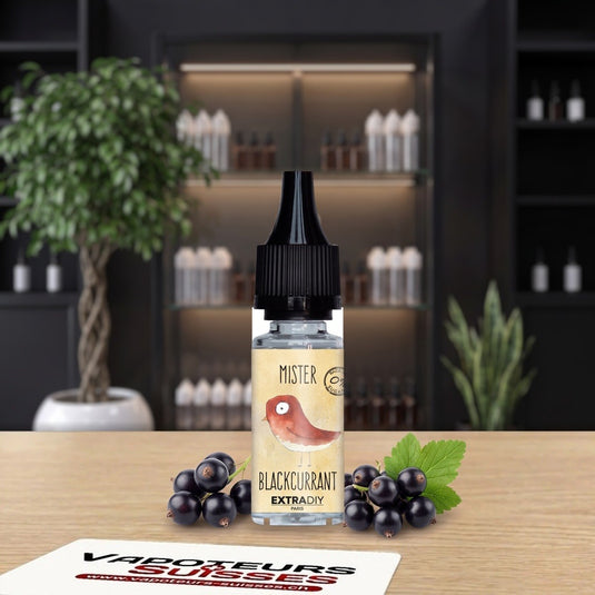 Arôme DiY Mister Cassis 10 ml - Vapoteurs Suisses