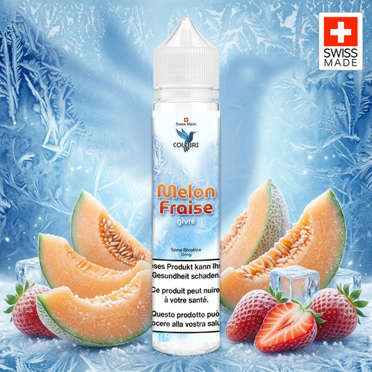 E-liquide A-Zi Liquidus Colibri Melon Fraise Givré – Shortfill 50 ml
