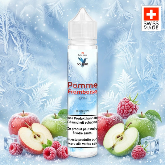 E-liquide A-Zi Liquidus Colibri Pomme Framboise Givré – Shortfill 50 ml