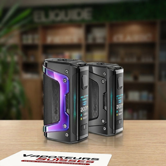 Box Aegis Legend 5 Geekvape en boutique - Vapoteurs Suisses