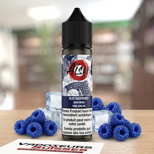 E-liquide Aisu Blue Raspberry 50 ml - Vapoteurs Suisses