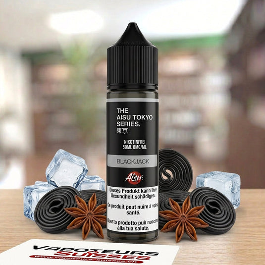 E-liquide Aisu Tokyo Series Blackjack 50 ml - Vapoteurs Suisses