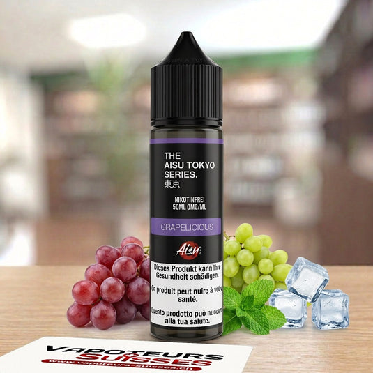 E-liquide Aisu Tokyo Series Grapelicious 50 ml - Vapoteurs Suisses