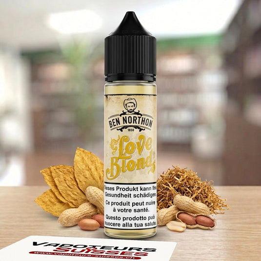 E-liquide Ben Northon Love Blond 50ml – Vapoteurs Suisses