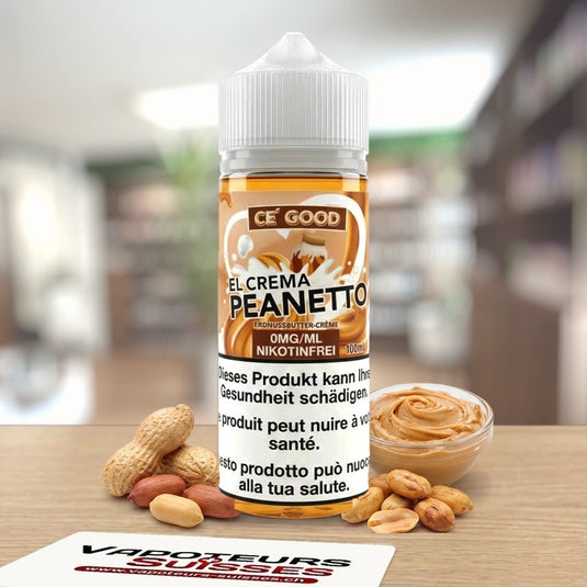 E-liquide Ce' Good El Crema Peanetto 100 ml - Vapoteurs Suisses