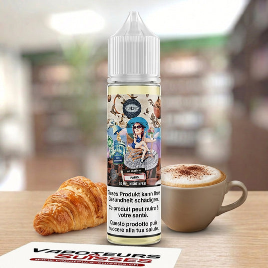 E-liquide Curieux Paris 50ml – Vapoteurs Suisses