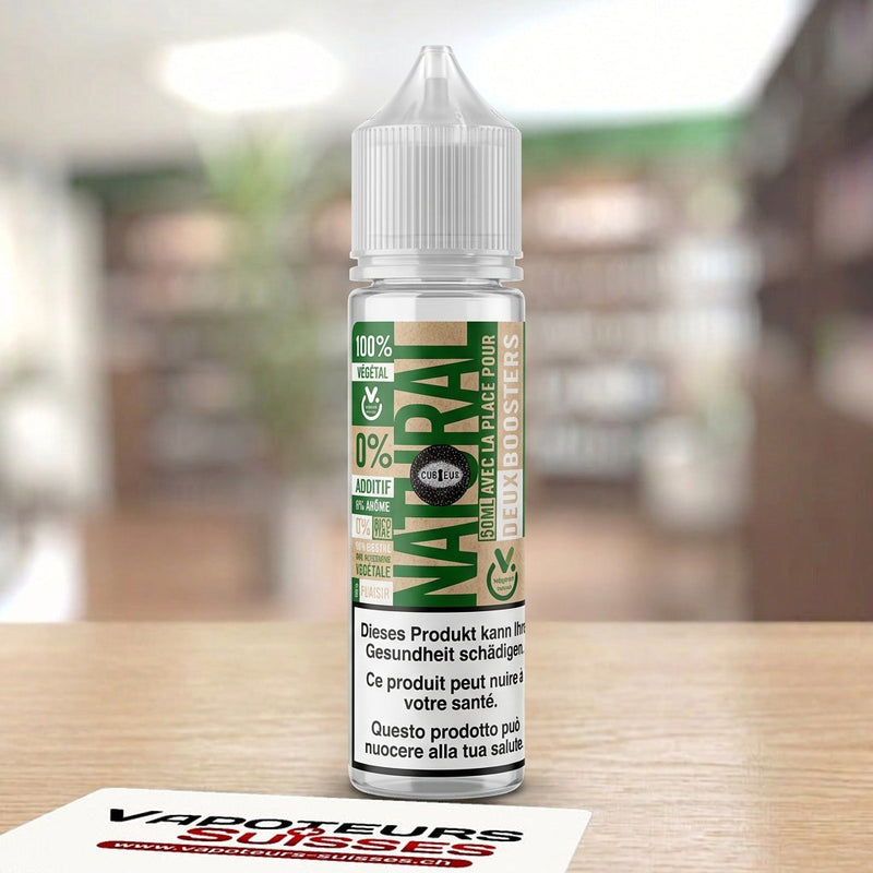 Laden Sie das Bild in Galerie -Viewer, E-liquide Curieux Végétol Natural 50 ml - Vapoteurs Suisses

