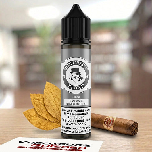 E-liquide Don Cristo Blond 50ml – Vapoteurs Suisses