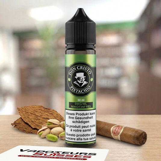 E-liquide Don Cristo Pistachio 50ml – Vapoteurs Suisses