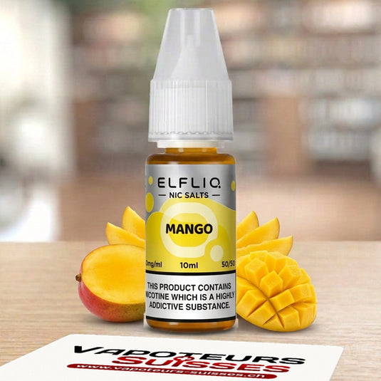 E-liquide ElfLiq Mango 10 ml - Vapoteurs Suisses