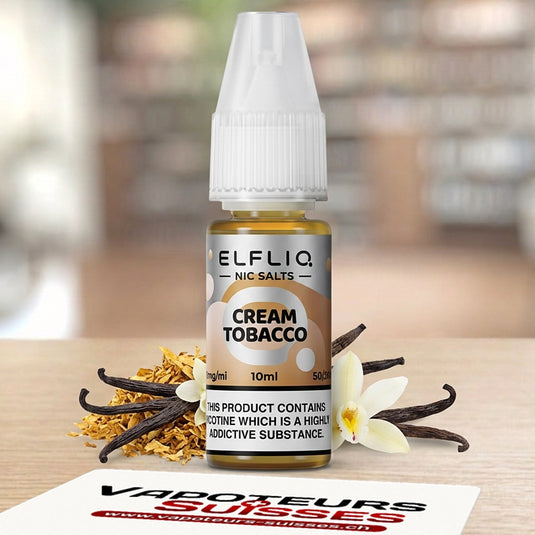 E-liquide ElfLiq Snoow Tobacco 10 ml - Vapoteurs Suisses