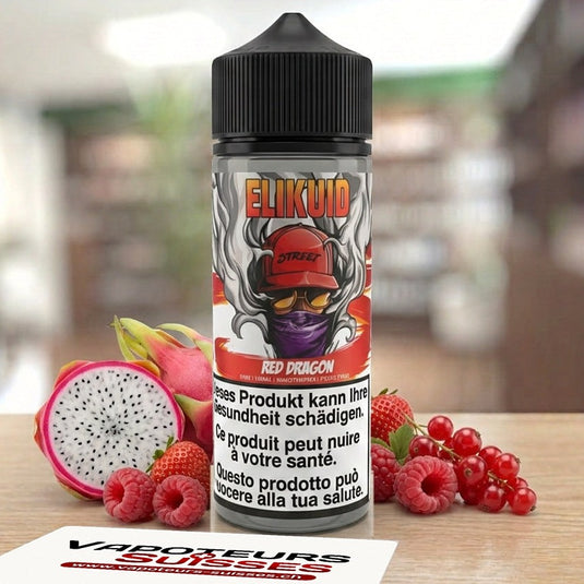 E-liquide Elikuid Red Dragon 100 ml - Vapoteurs Suisses