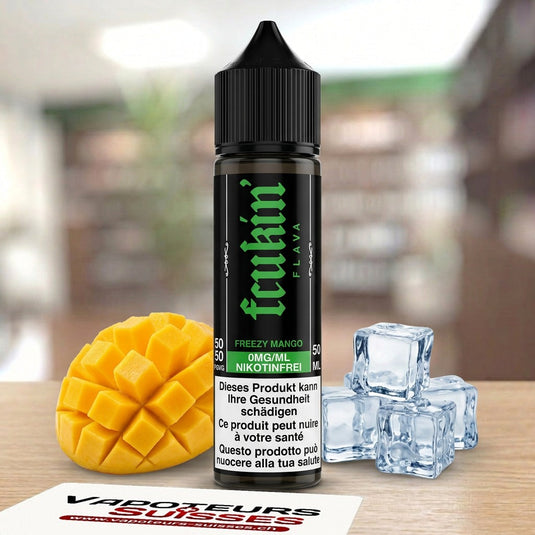 E-liquide Fcukin' Flava Freezy Mango 50ml – Vapoteurs Suisses