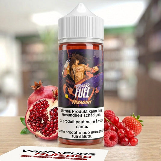 E-liquide Fighter Fuel Hizagiri 100 ml - Vapoteurs Suisses