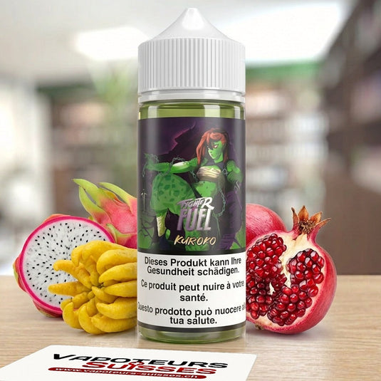 E-liquide Fighter Fuel Kuroko 100 ml - Vapoteurs Suisses