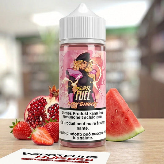E-liquide Fighter Fuel Lady Shigeri 100 ml - Vapoteurs Suisses