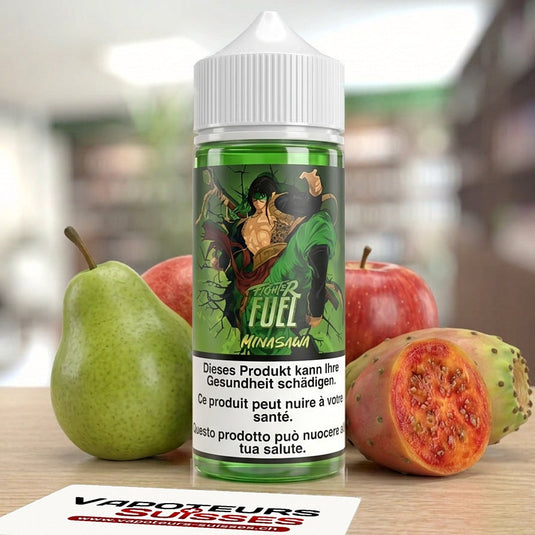 E-liquide Fighter Fuel Minasawa 100 ml - Vapoteurs Suisses