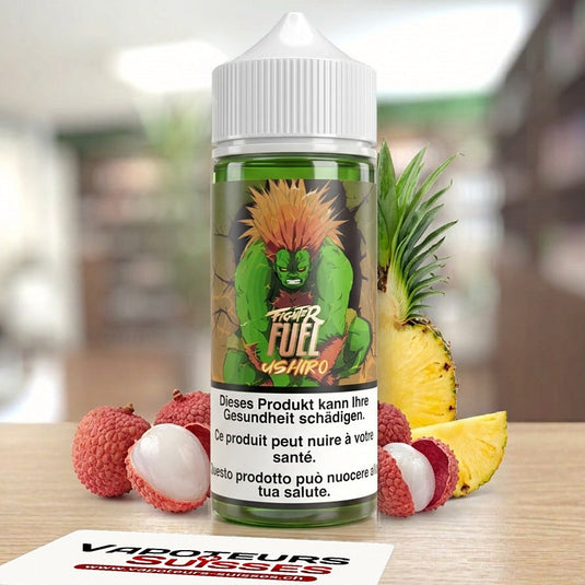 E-liquide Fighter Fuel Ushiro 100 ml - Vapoteurs Suisses