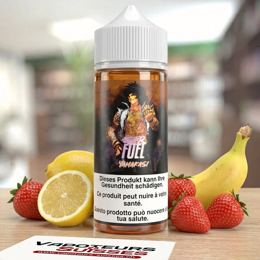E-liquide Fighter Fuel Yamakasi 100 ml - Vapoteurs Suisses