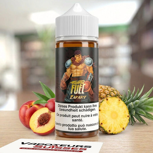 E-liquide Fighter Fuel Zakary 100 ml - Vapoteurs Suisses