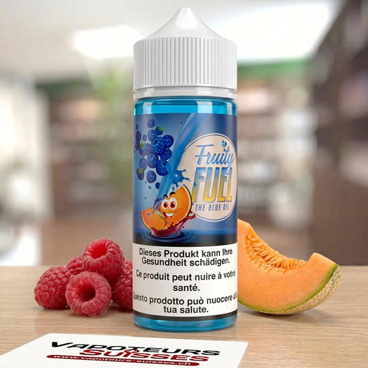 E-liquide Fruity Fuel The Blue Oil 100ml – Vapoteurs Suisses
