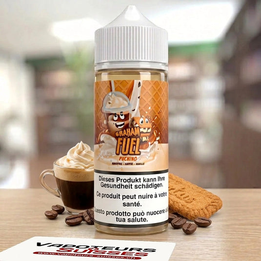 E-liquide Graham Fuel Puchino 100 ml - Vapoteurs Suisses