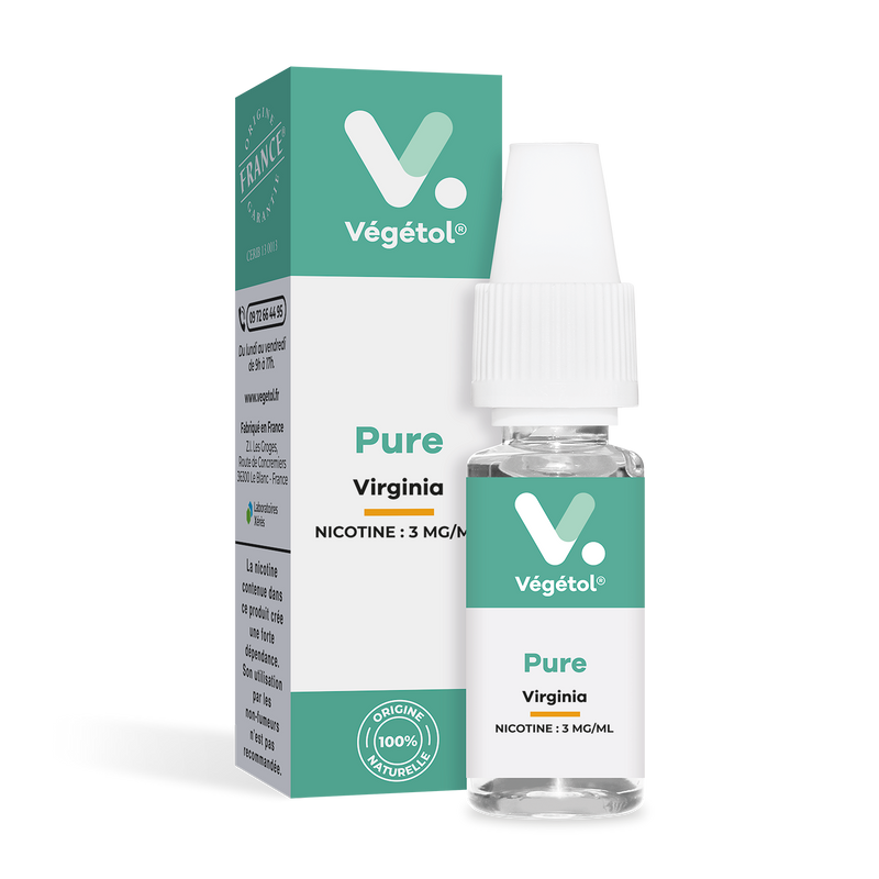 Chargez l&#39;image dans la visionneuse de la galerie, E-Liquide Végétol® - Pure &quot;Virginia&quot;
